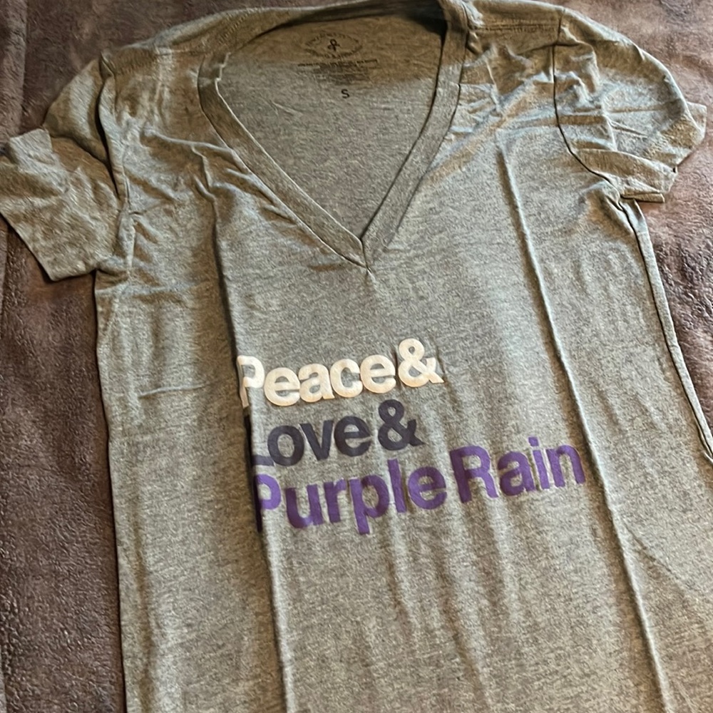 Prince Purple Rain Tshirt NWOT S